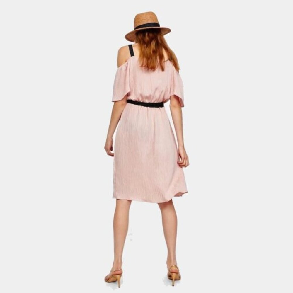 Zara Off The Shoulder Midi Dress - Picture 8 of 12